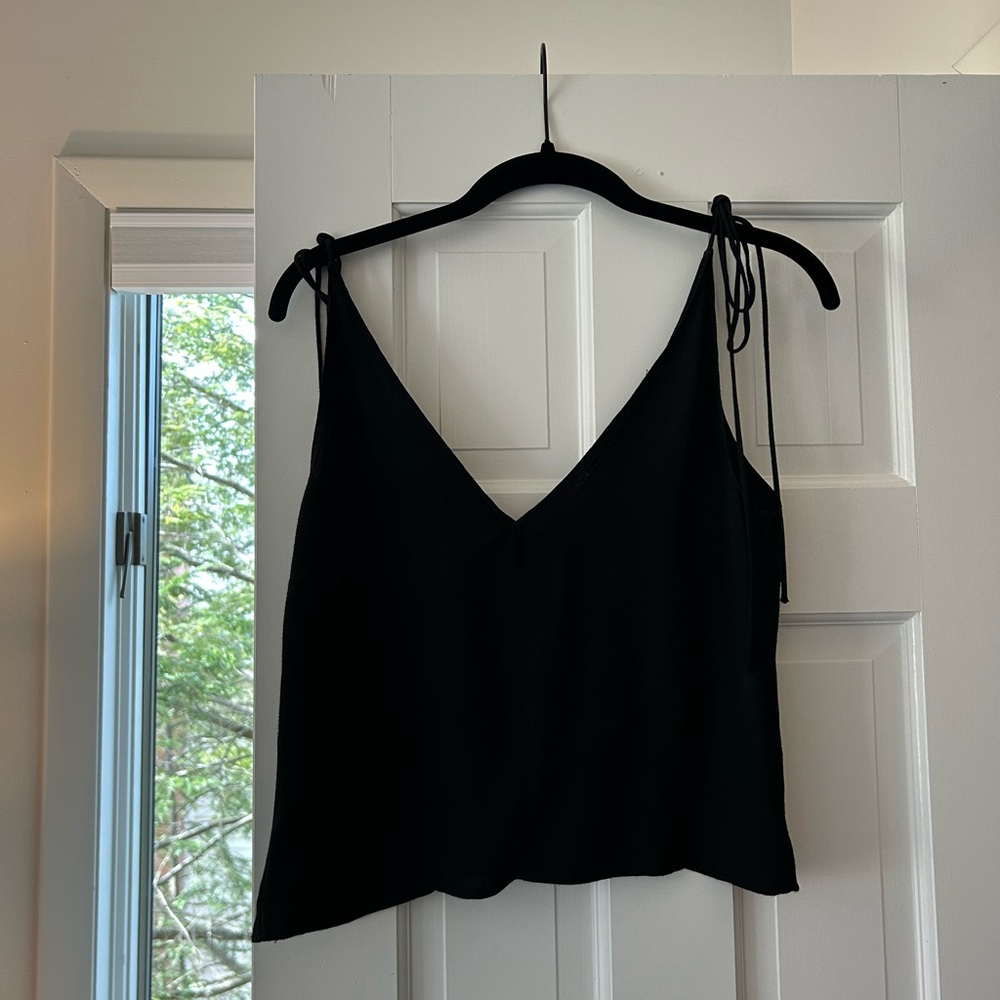 Reformation Tie Shoulder Top - S